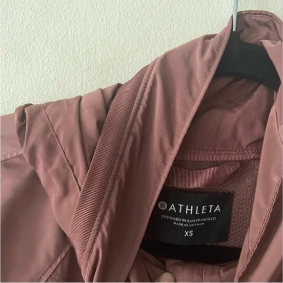Athleta Drip Drop Longline Jacket in Hearth Rose - Picture 6 of 9